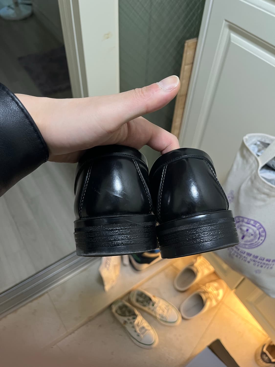 하루타 아르빈 로퍼 260mm 블랙 상품이미지3