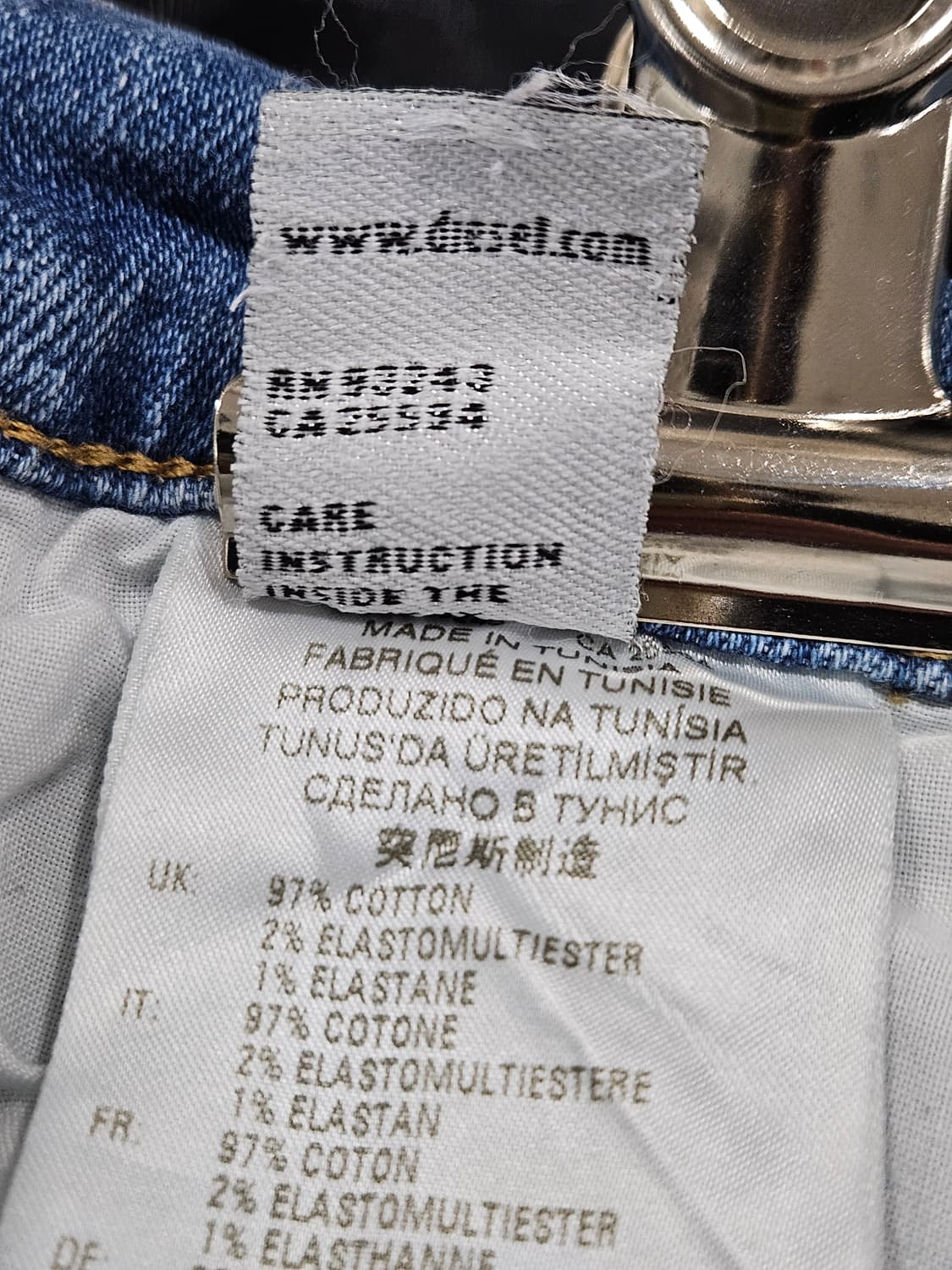 디젤(Diesel) 버스터 레귤러 슬림핏 31 상품이미지5