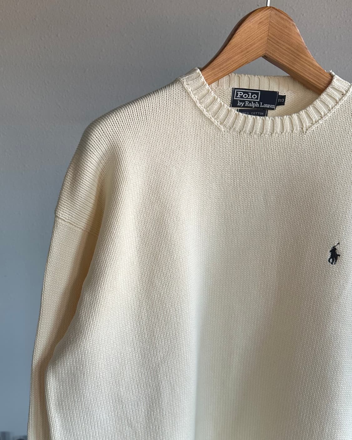 [XL]폴로 랄프로렌 코튼 니트 스웨터 상품이미지3