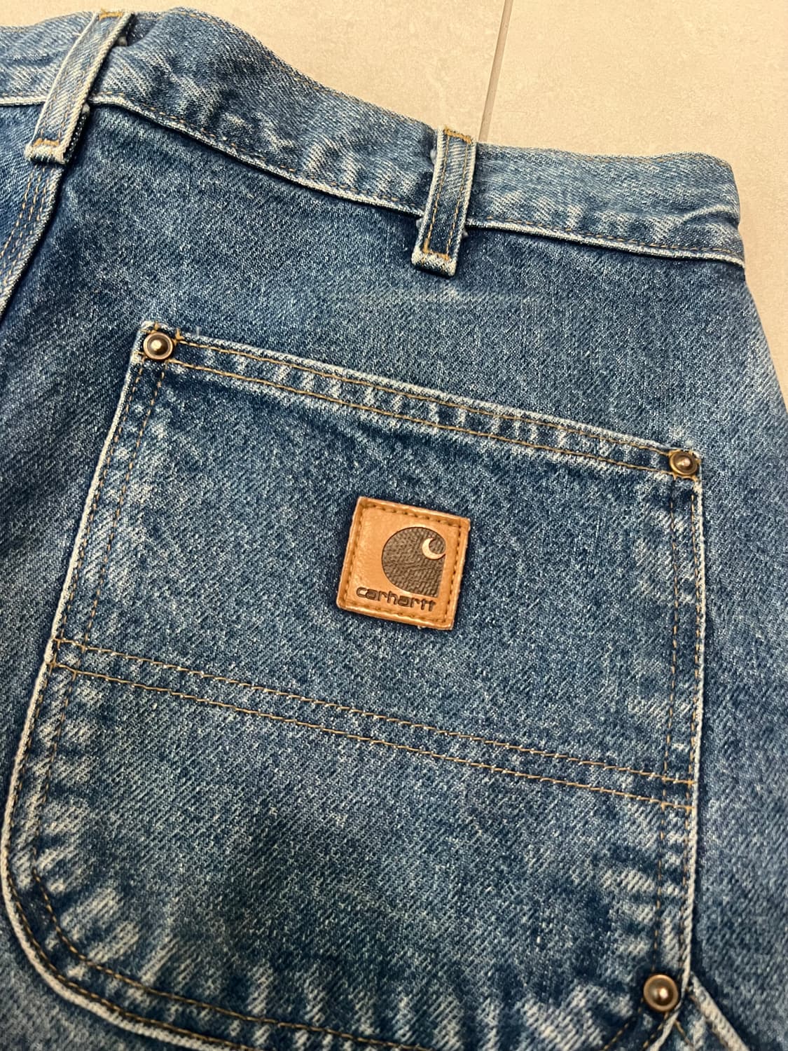 빈티지 칼하트 더블니 b73 33x32 상품이미지7