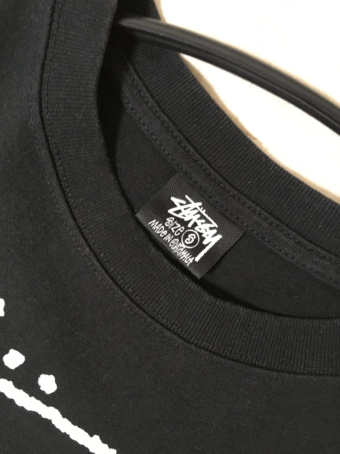 스투시 월드투어 롱슬리브 블랙 S 상품이미지3