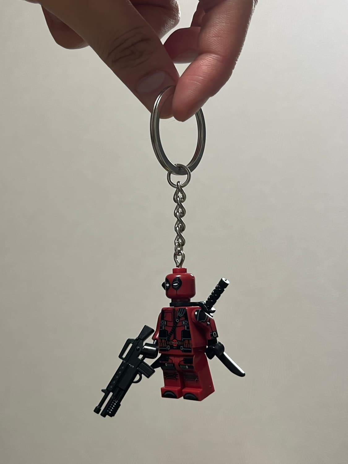 [새상품] 마블 데드풀 레고 키링 상품이미지1