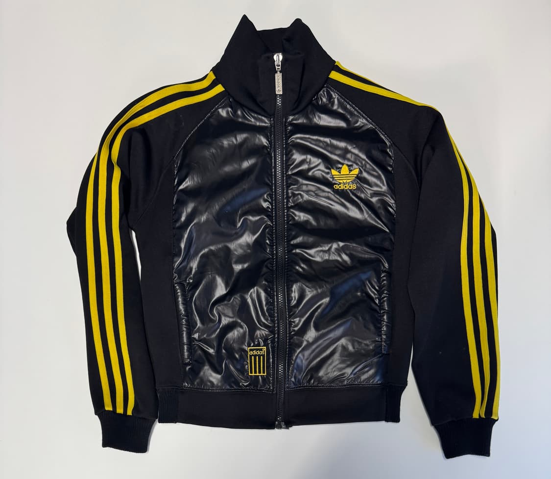 희귀!! 여성 아디다스 올드스쿨 기모 유광 트랙탑 져지 상품이미지2