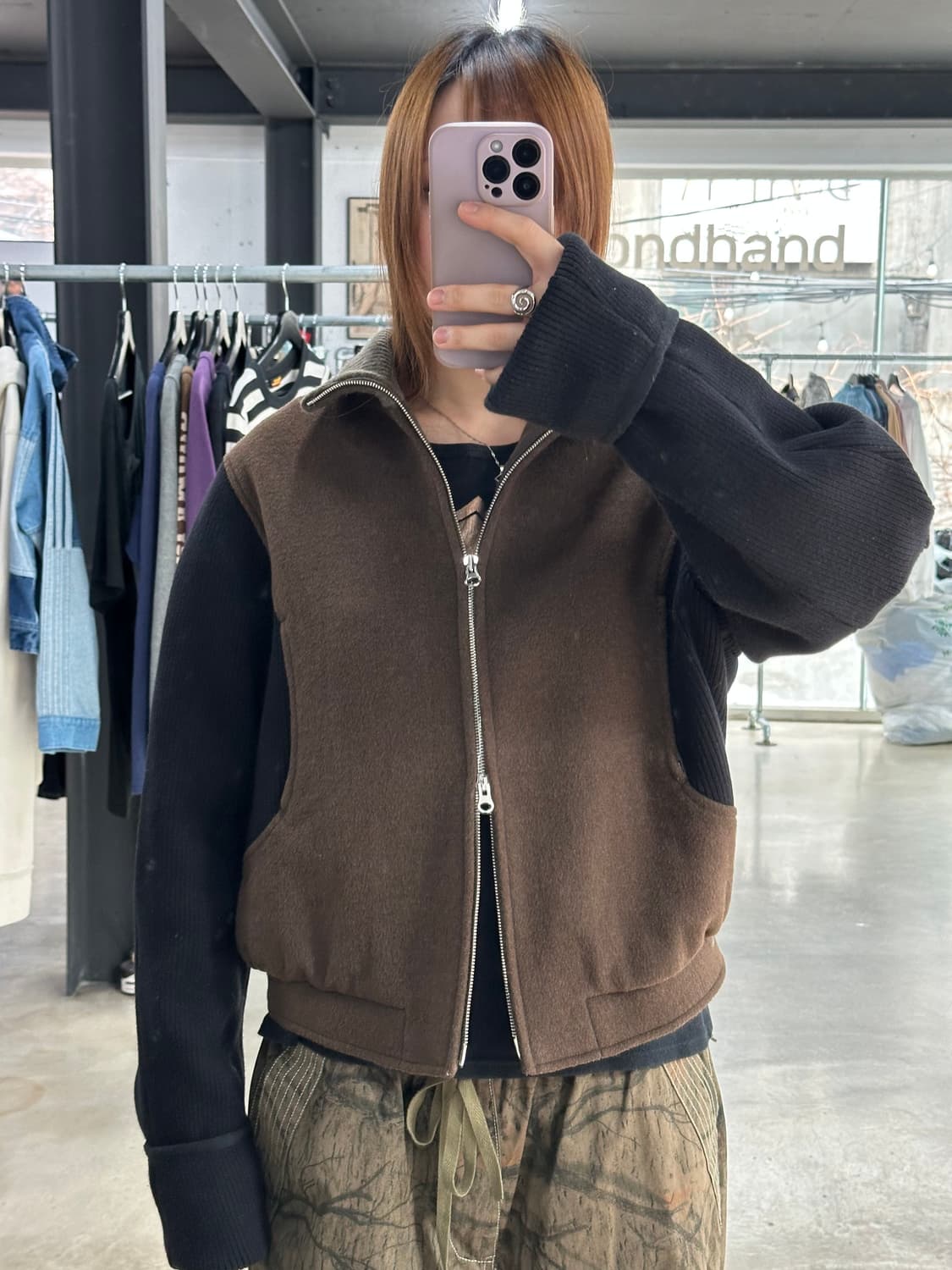 더오픈프로덕트 서클러 포켓 봄버자켓 상품이미지1