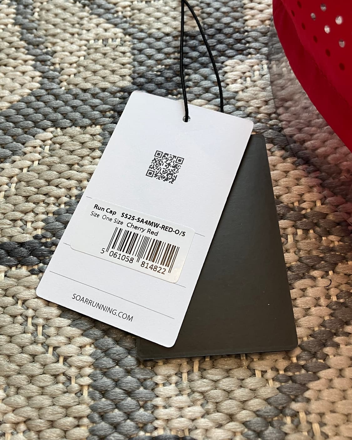 (OS) 소어 러닝 soar 런 캡 체리 레드 상품이미지2