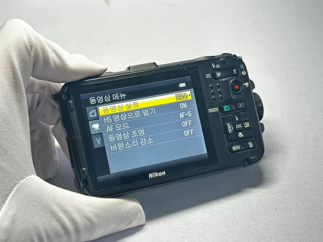 니콘 쿨픽스 aw100 카모 디카가 상품이미지7