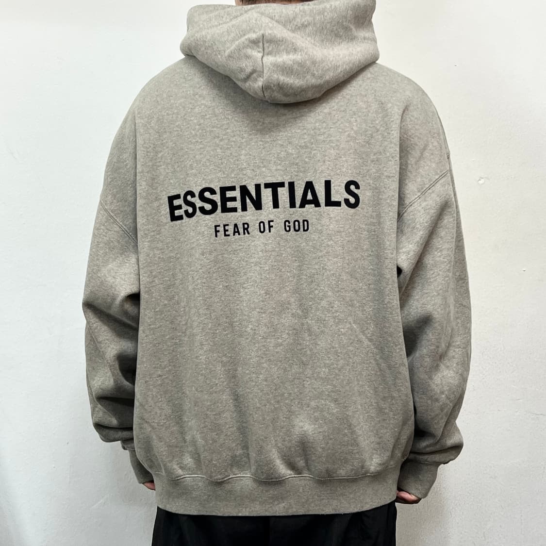 피어오브갓 에센셜 로고 오버사이즈 스웻 후드 상품이미지4