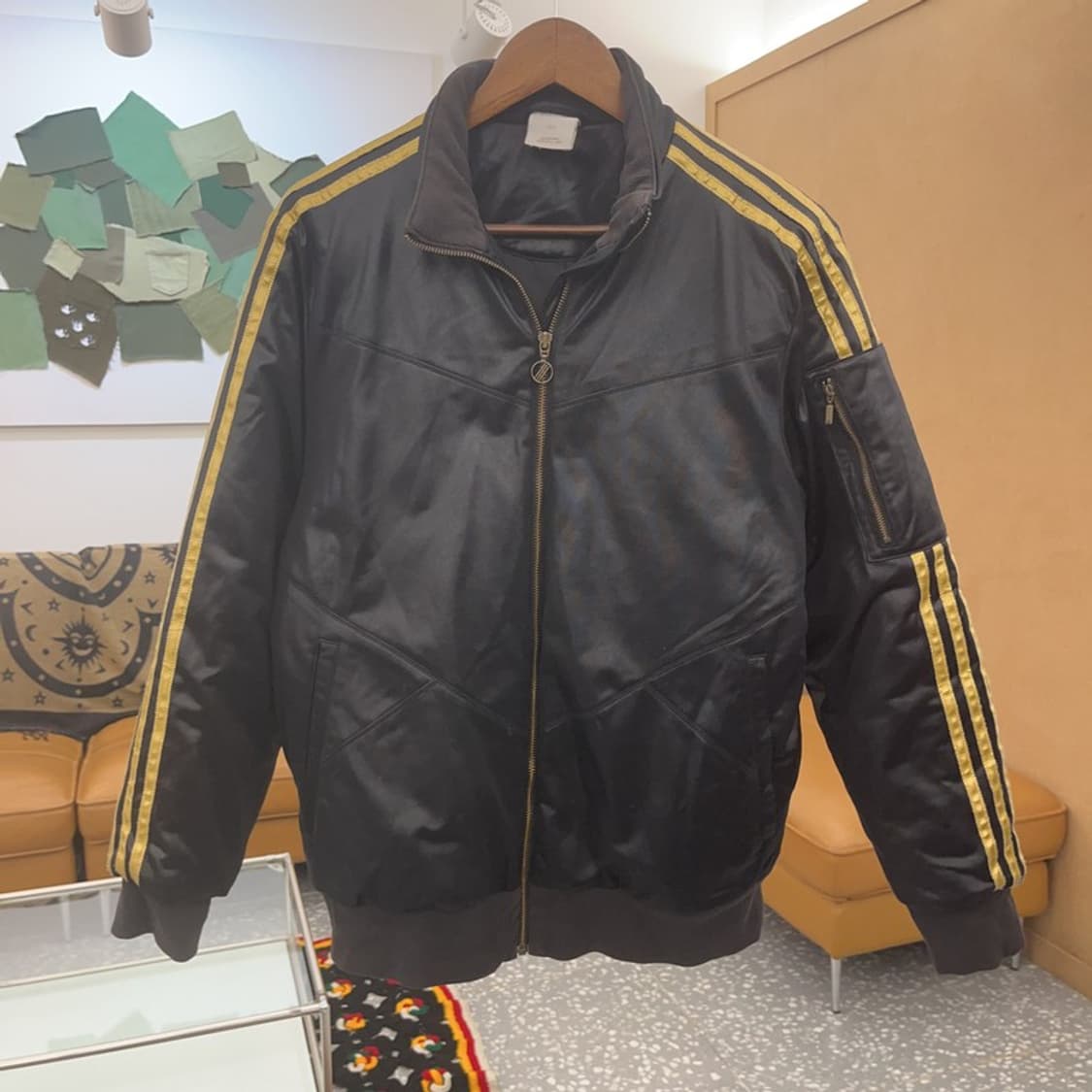 아디다스 올드스쿨 빈티지 누빔 패딩 자켓 95 C08008 상품이미지3