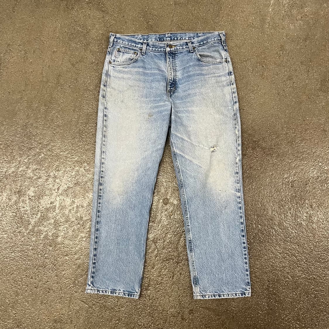 00s Carhartt  데미지 데님 팬츠 (38“) 상품이미지3