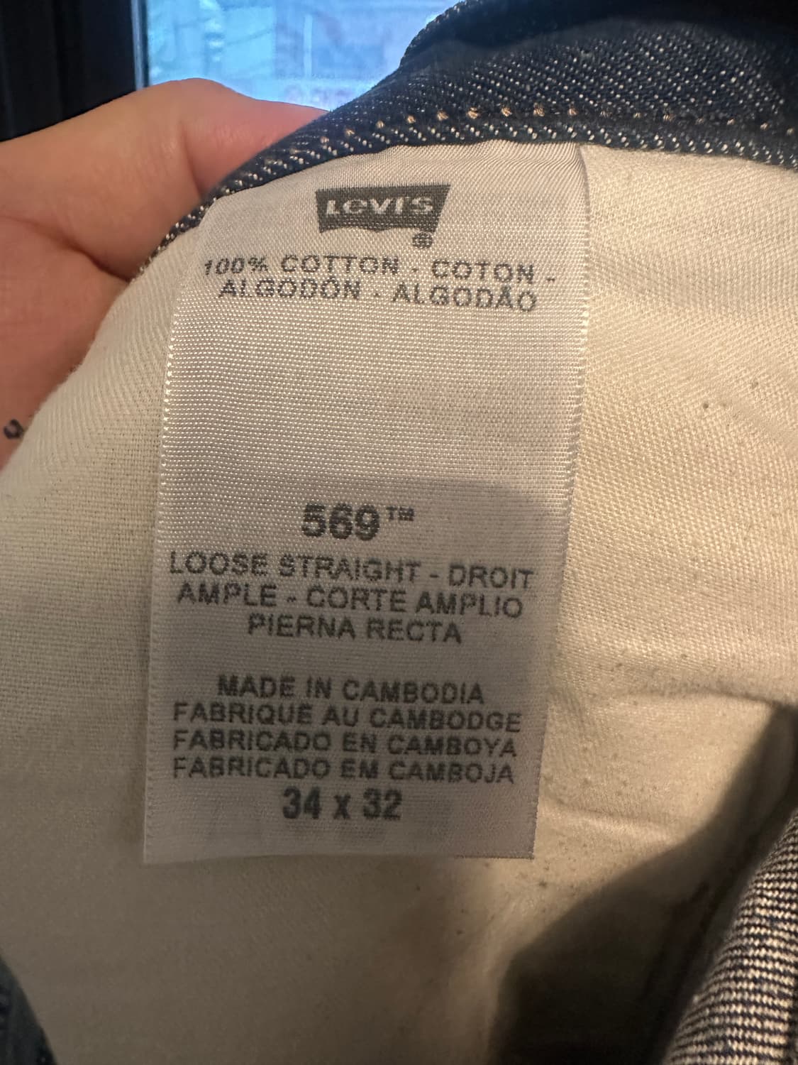 Levis 569 Loose Straight / W34 L32 상품이미지8
