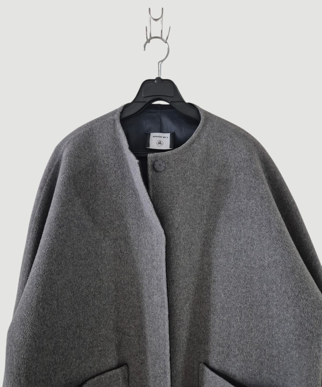 메종드제이 여자 울 롱코트 오버핏 상품이미지2