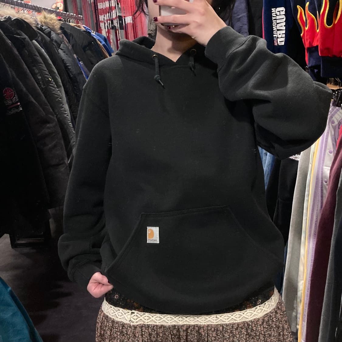 [IM] 칼하트 오리지널핏 후드티 블랙 상품이미지3