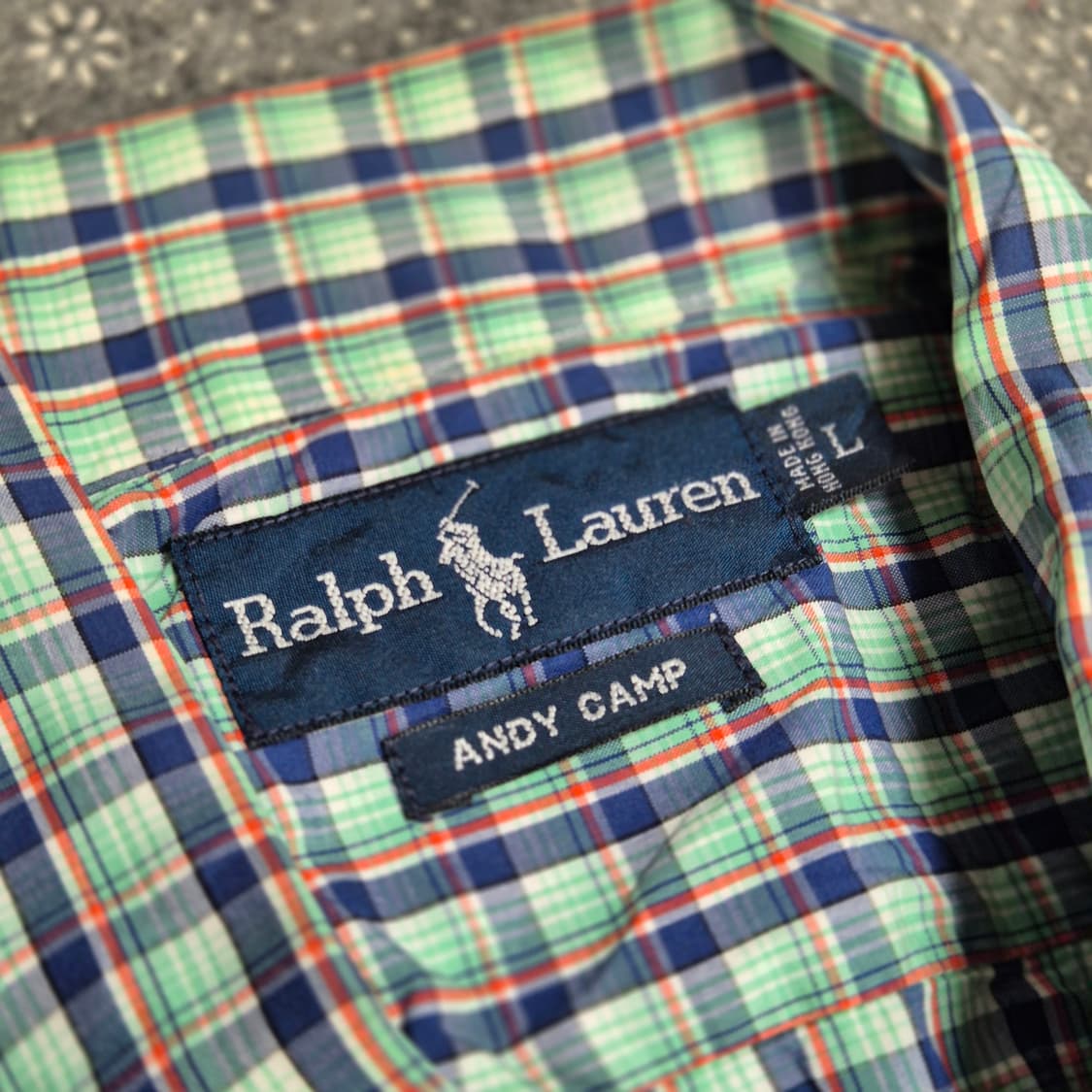 [L]폴로 엔디캠프 캠핑 체크셔츠 -509 상품이미지3