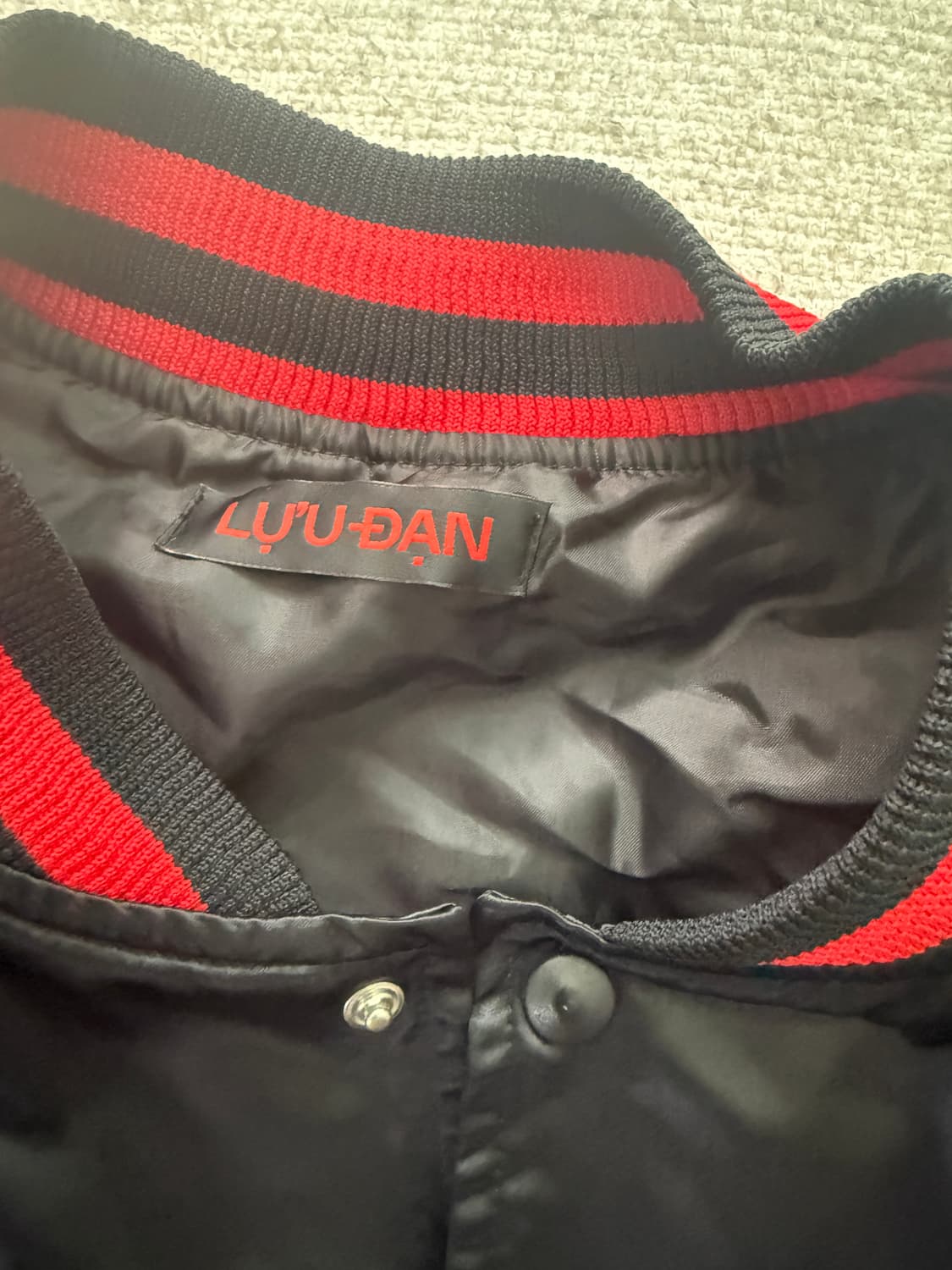 루단 LUUDAN 스카쟌 바시티자켓 L 상품이미지4