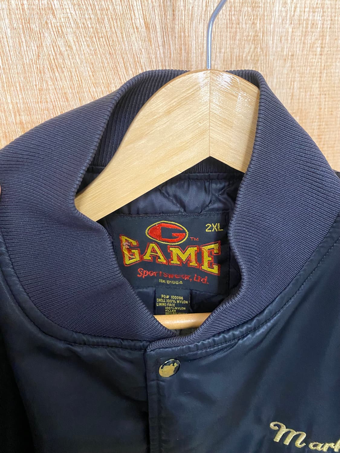 90s GAME sportswear stardium jacket 상품이미지6