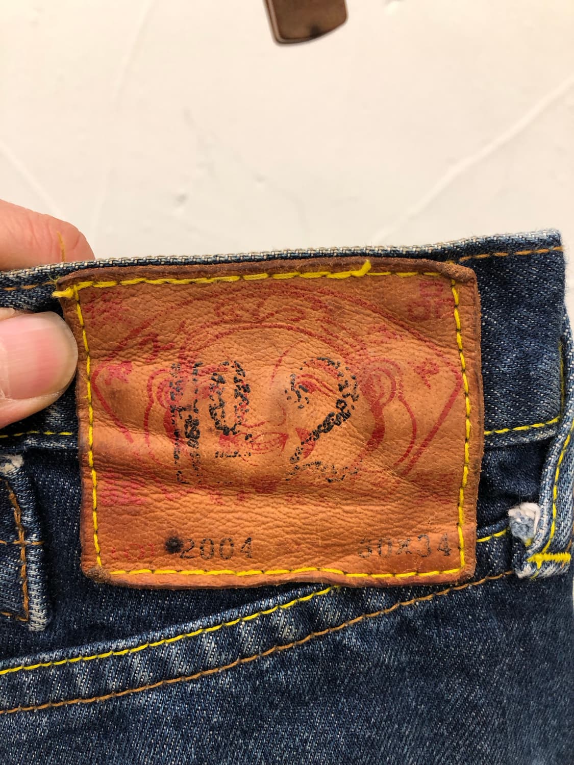 에비수 데님 팬츠 30x34 상품이미지4