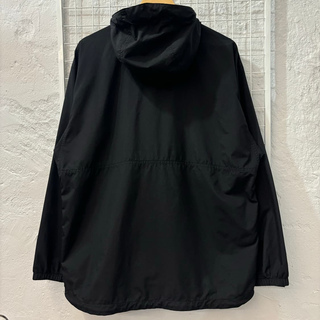 00s 노스페이스 미들 로고 블랙 바람막이 XL 상품이미지2