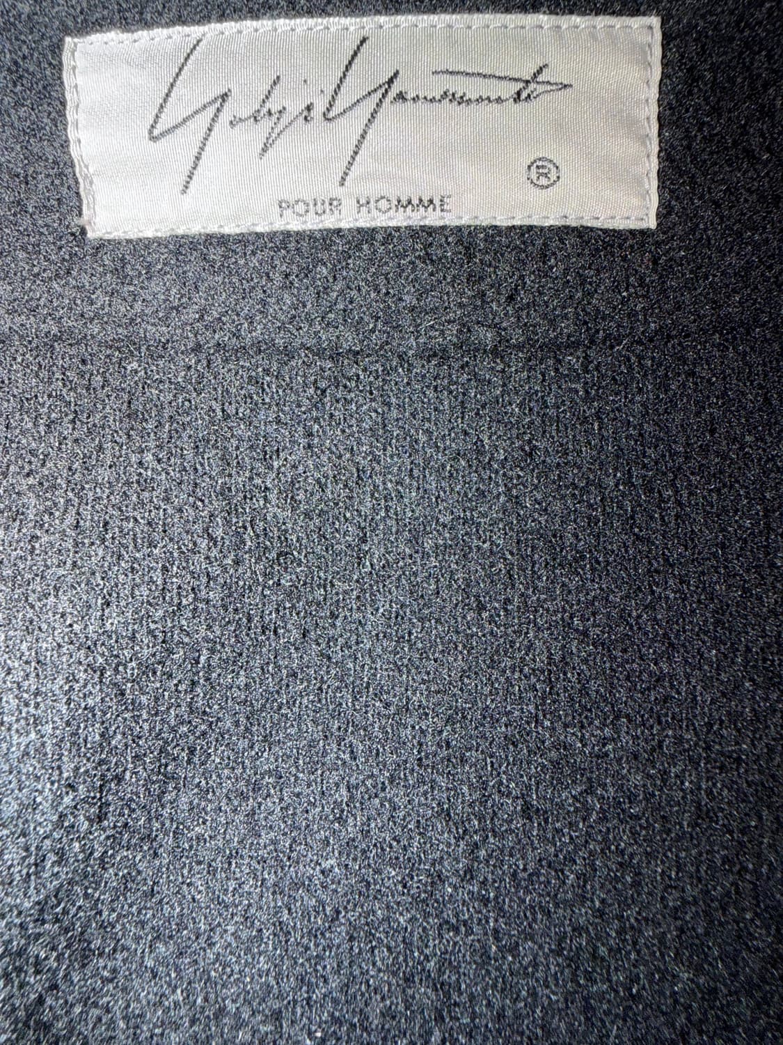 요지야마모토 스트랩 하프 코트 상품이미지5