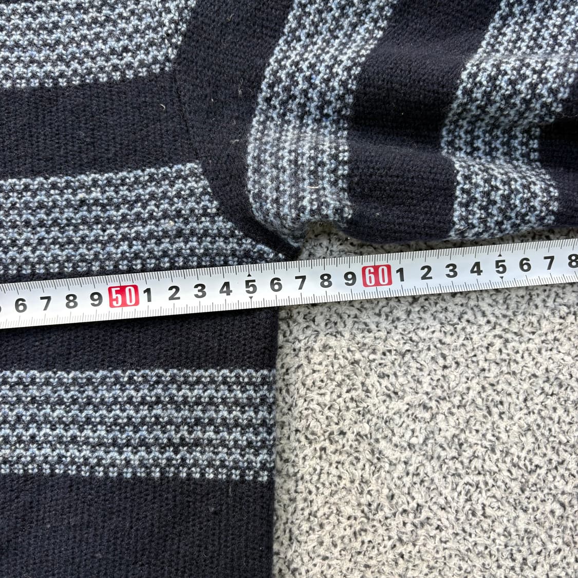 L 블랙야크 스트라이프 울 니트 0309J 상품이미지5