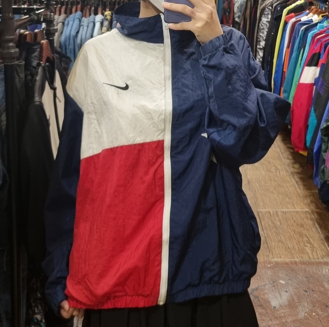[Hi] 나이키 바람막이 네이비 상품이미지1