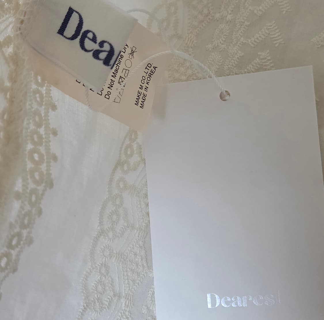 새상품) 메이비베이비 디어리스트 Morica Blouse 블라우스 반팔 상품이미지10