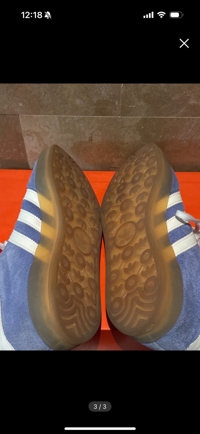 아디다스 가젤 인도어블루 퓨전 클라우드 화이트(W) 260 상품이미지3