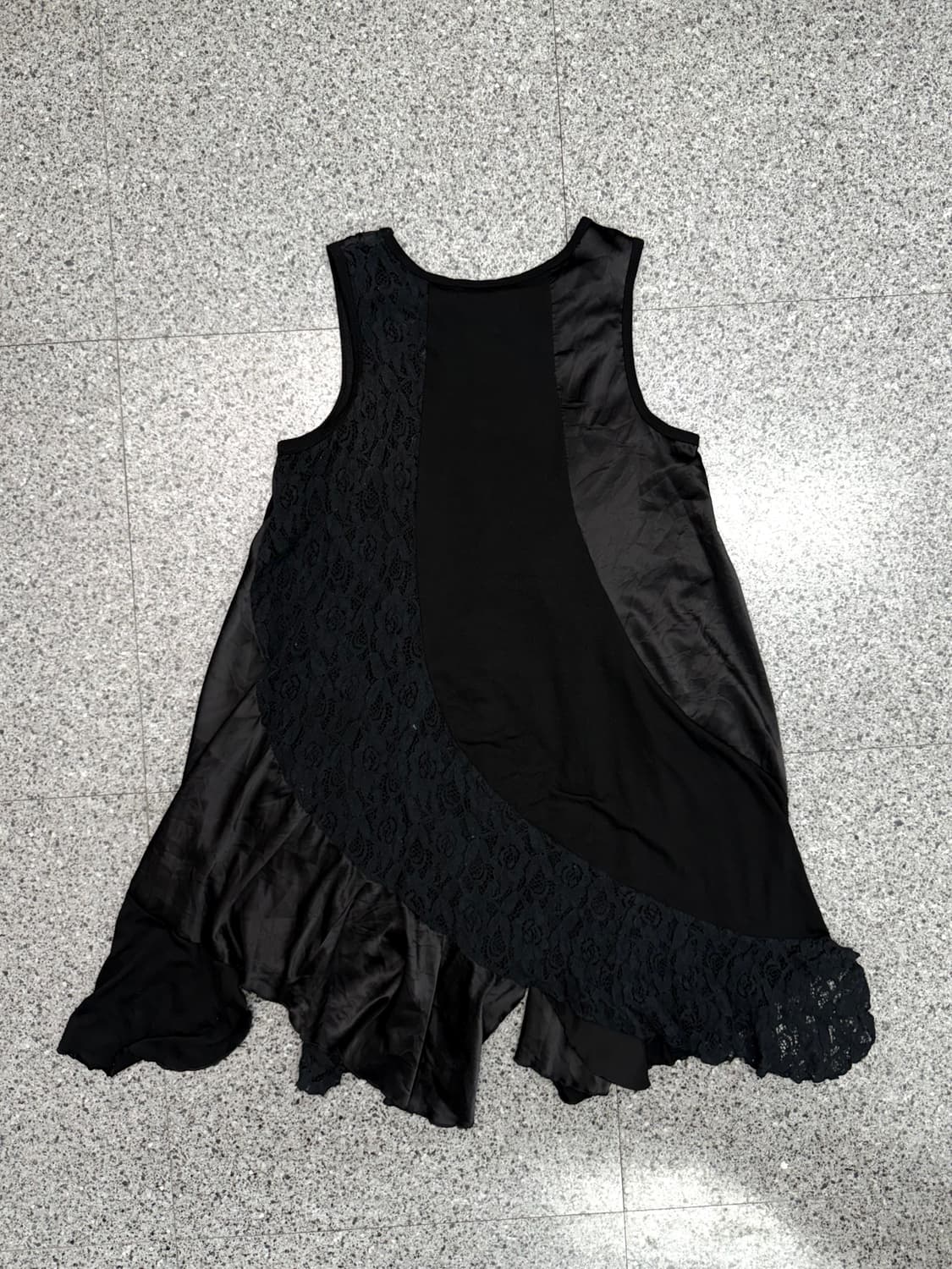 vintage asymmetrical panel dress 상품이미지5