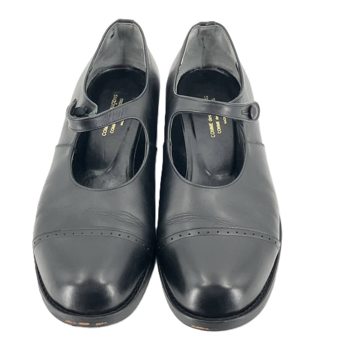 꼼데가르송 가죽 스트랩 플랫슈즈 상품이미지3