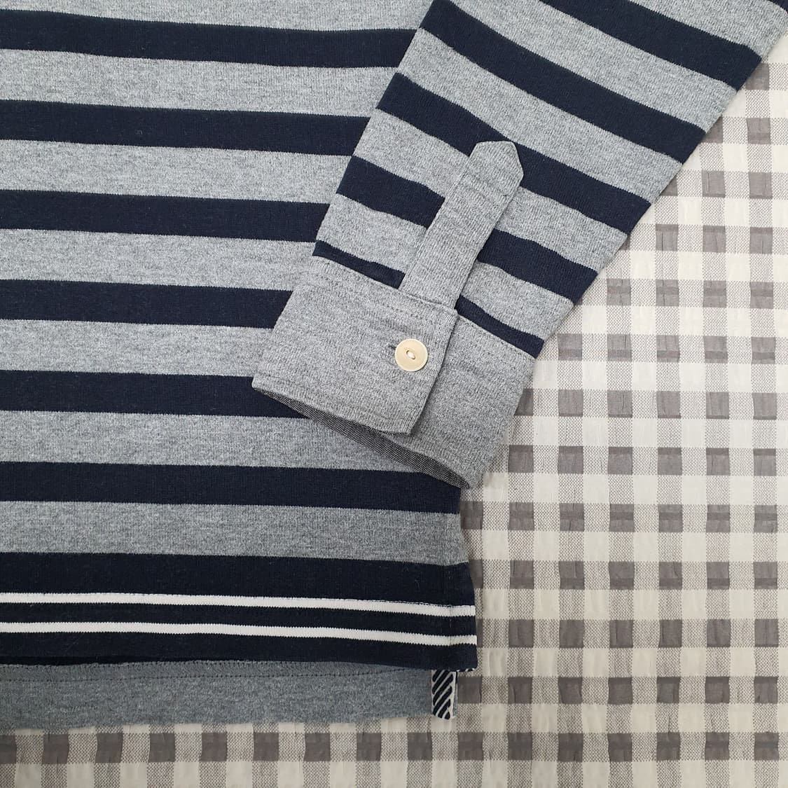 빈폴 스트라이프 긴소매 카라티 남자95 상품이미지4