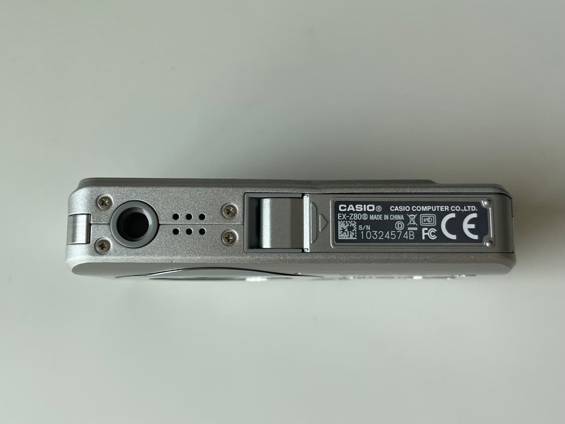 카시오 엑슬림 z80 디카 상품이미지5