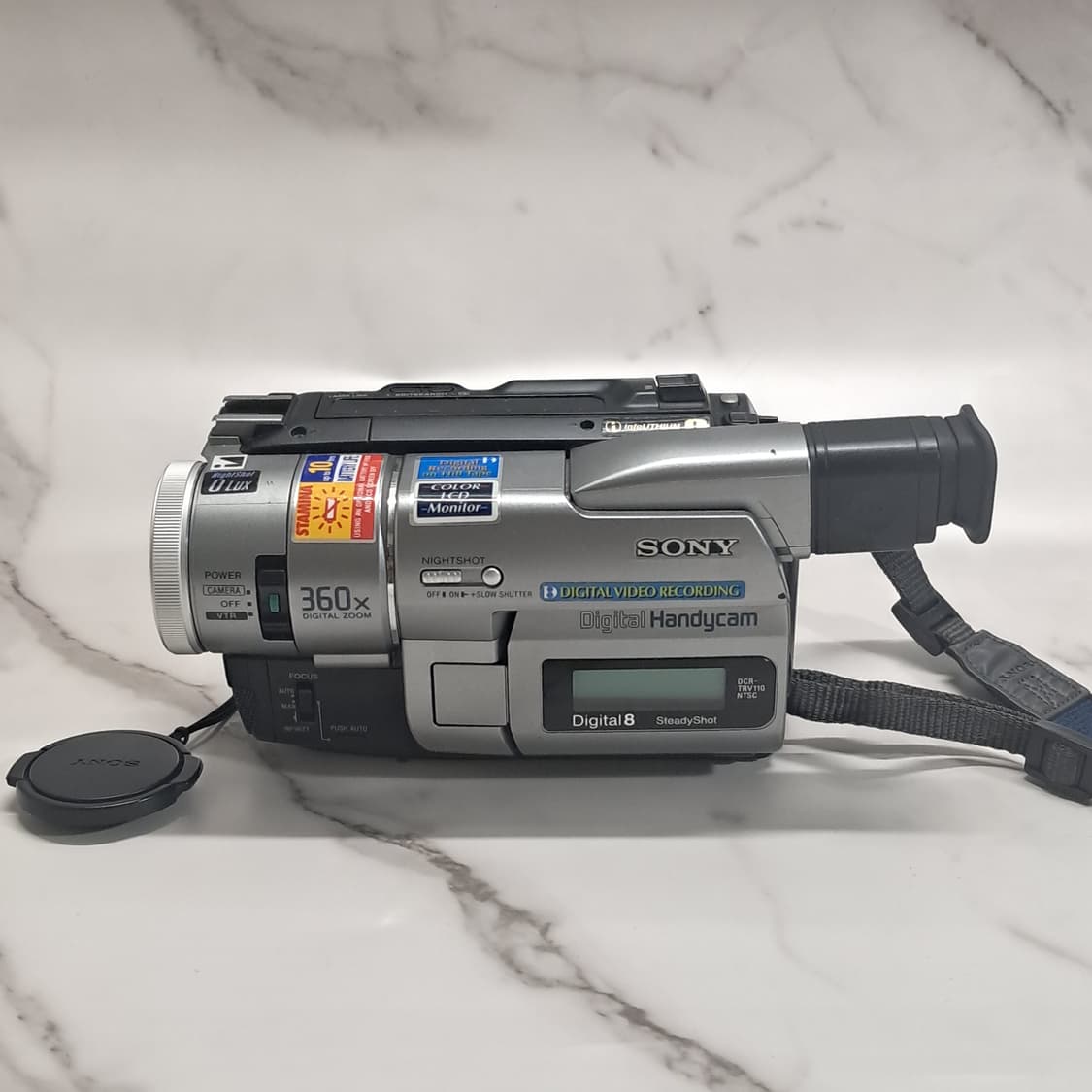 하자있음) 소니 핸디캠 8mm DCR-TRV110 빈티지 캠코더 상품이미지2