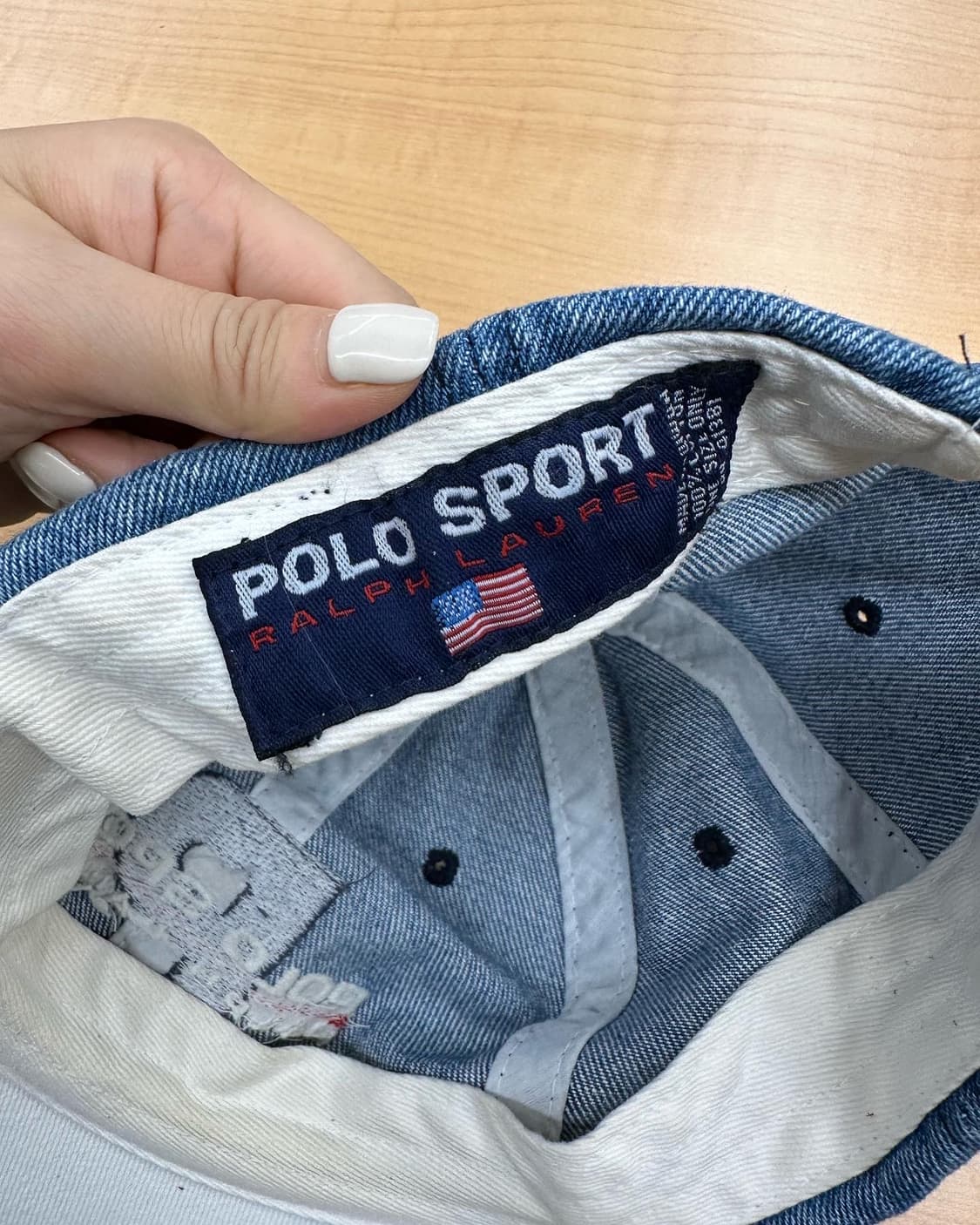 폴로랄프로렌 스포츠 데님 로고 볼캡  상품이미지6
