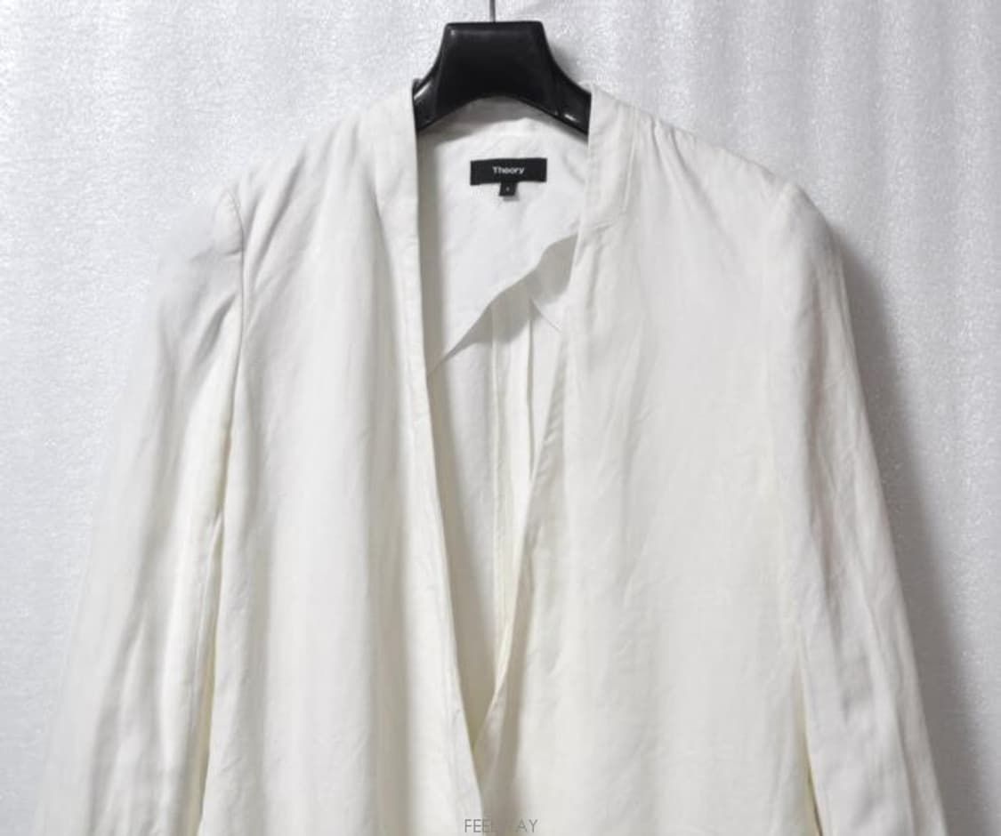 띠어리/여성원버튼린넨자켓(사이즈44) 상품이미지3