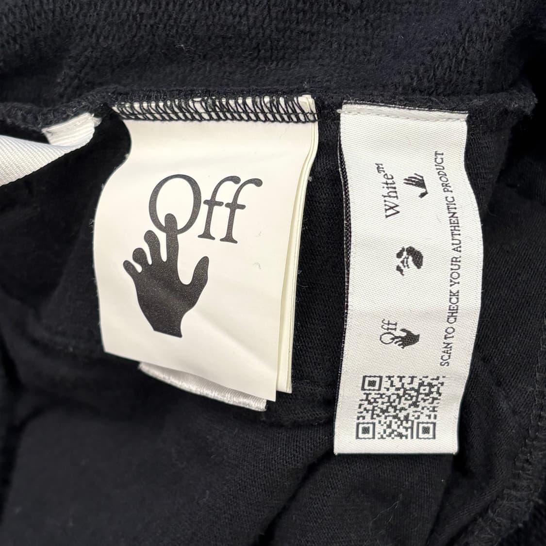 Off-White 21 S/S 마커 블랙 조거팬츠 상품이미지4