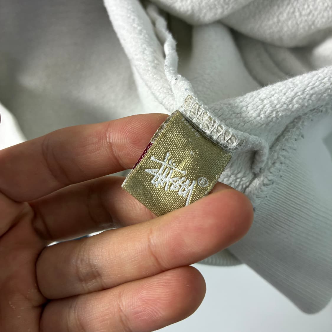 Stussy  스투시 90,s 기어 스컬패치 바시티 자켓  상품이미지8