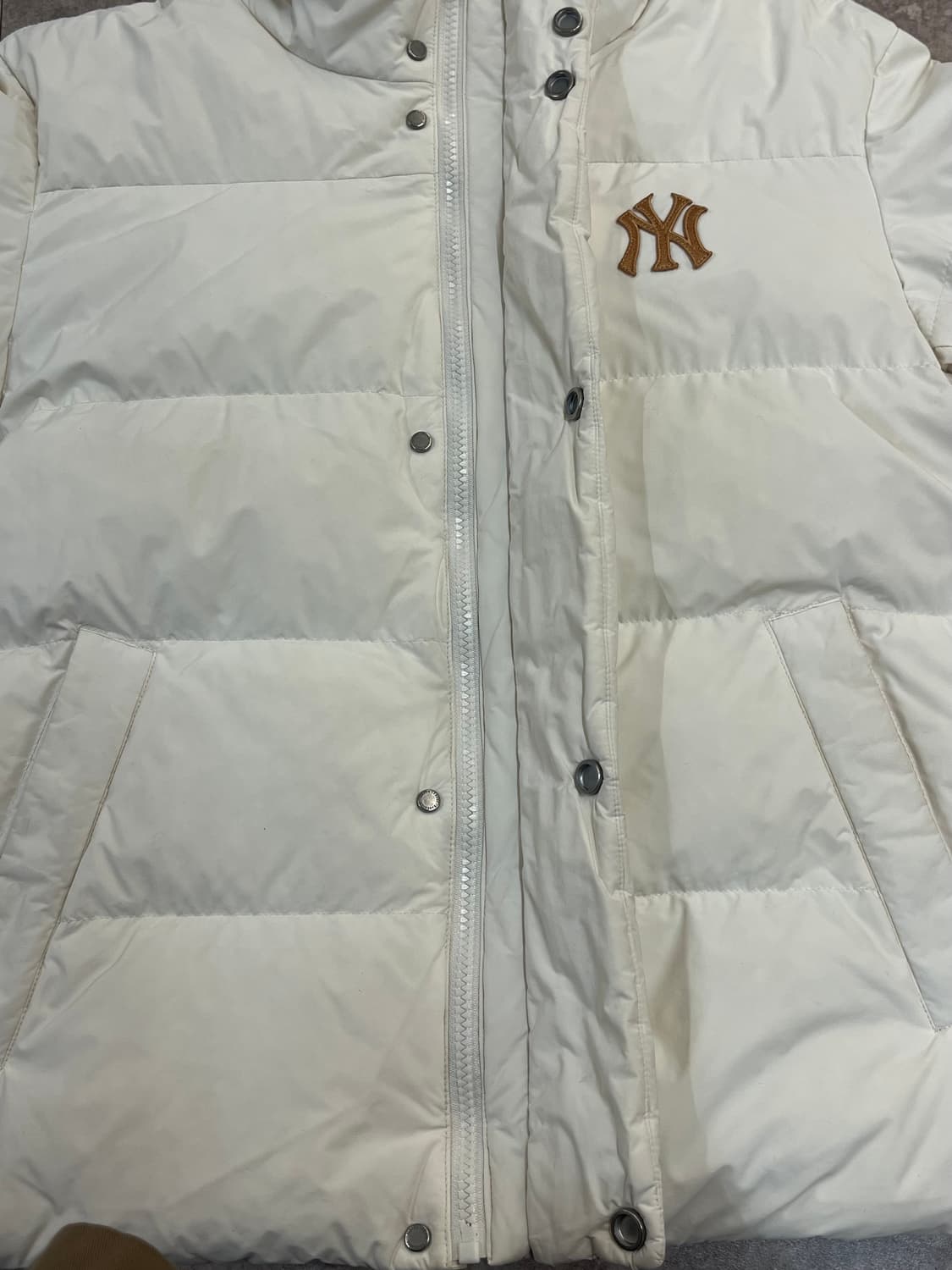 엠엘비 덕다운 패딩 아이보리 S #csz2196 상품이미지7