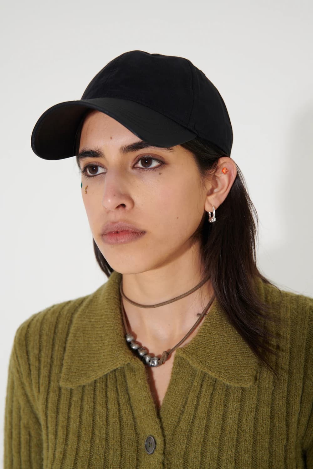 아워레가시 볼캡 블랙 왁스 네오 나일론 상품이미지3