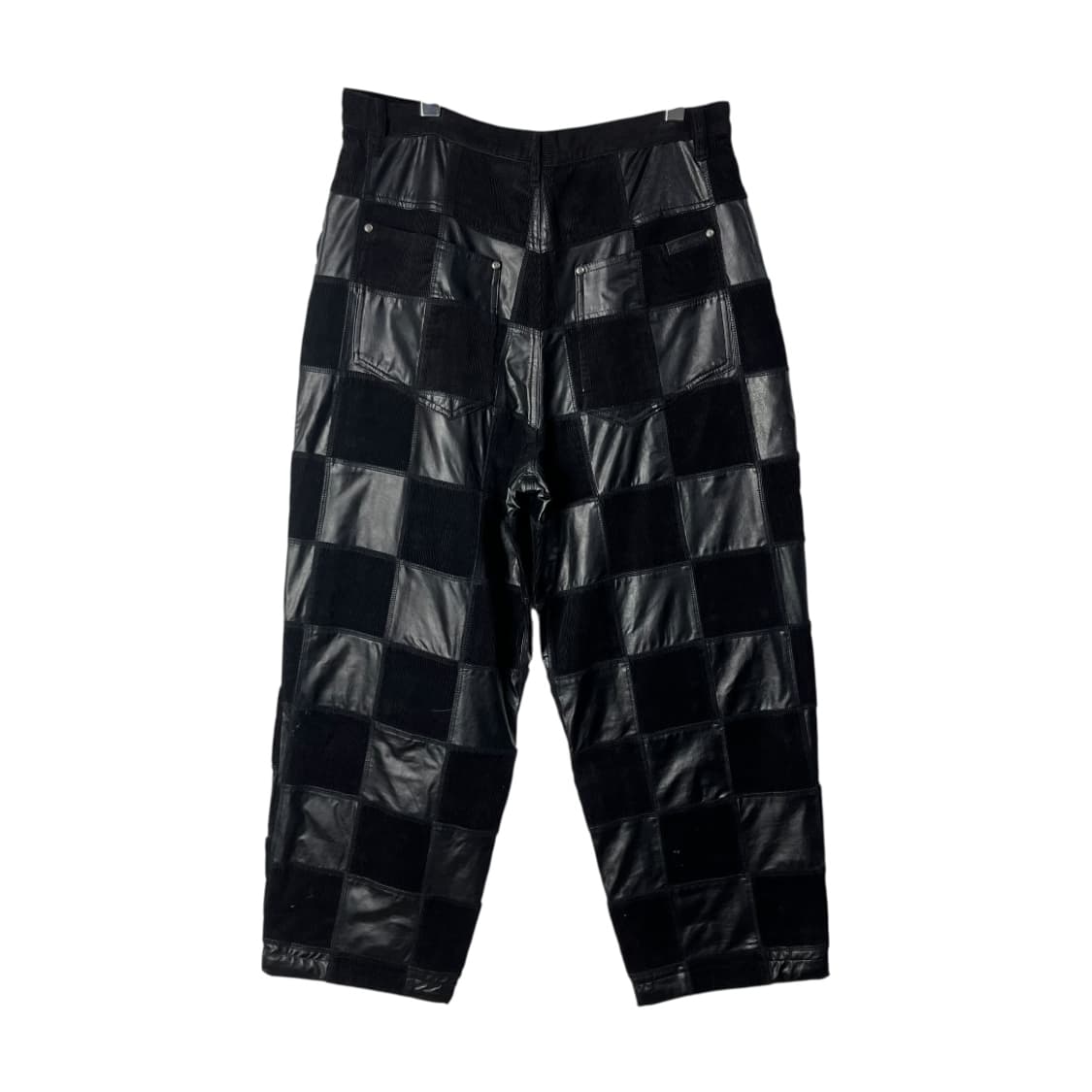 [Karl Kani] 칼카니 레더믹스 체커보드 코듀로이팬츠 상품이미지2