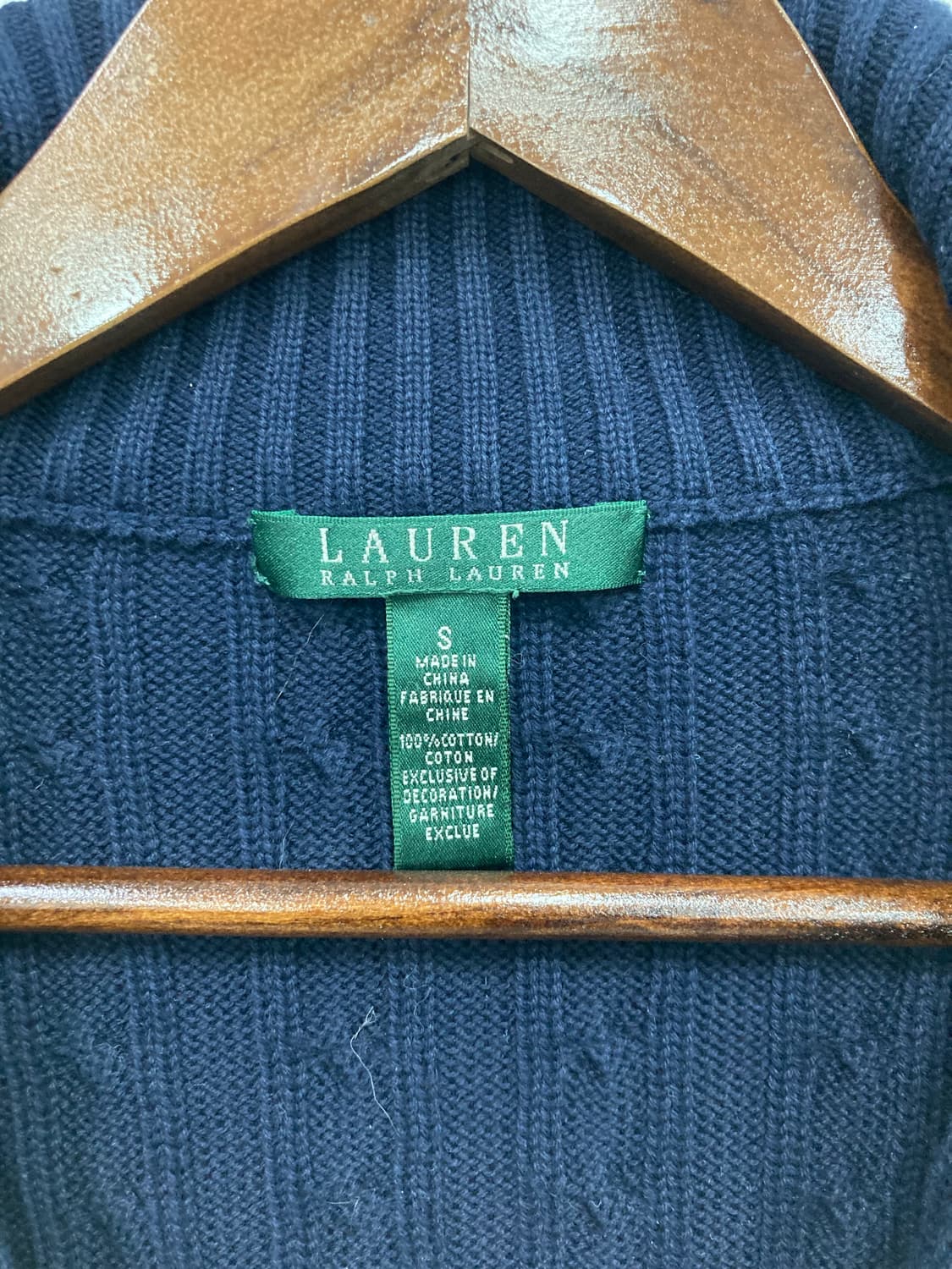 Lauren니트집업 상품이미지3