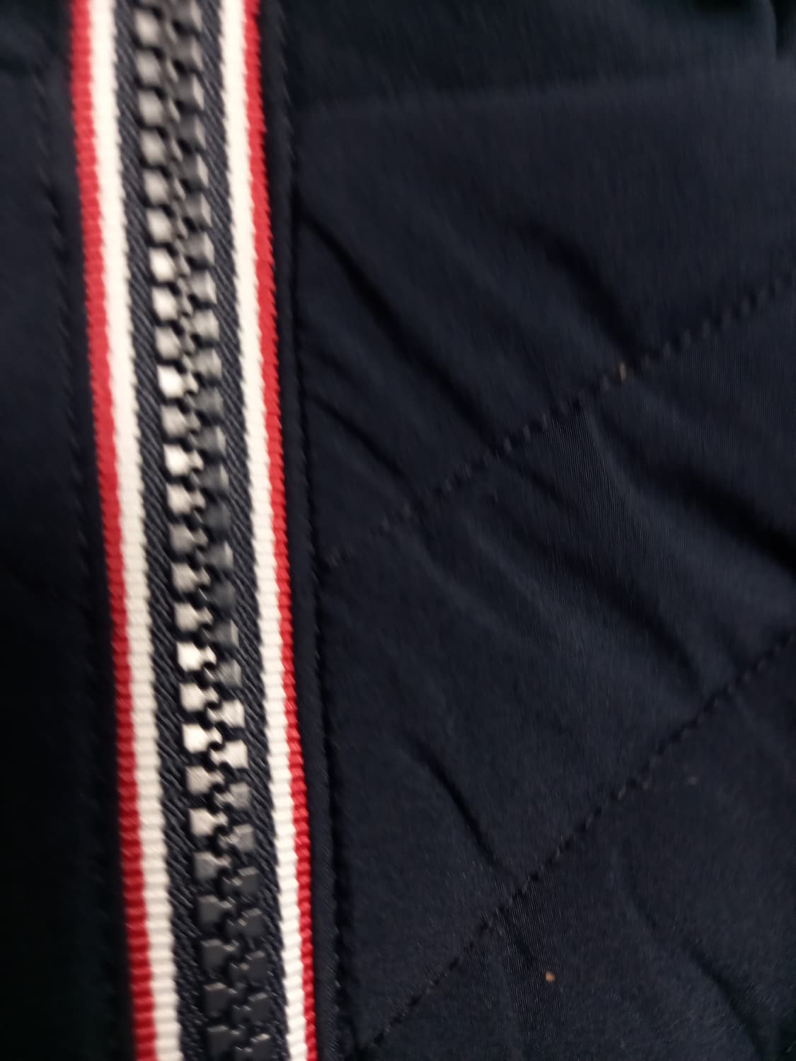 타미힐피거 여성 네이비후드퀼팅패딩  M 상품이미지5