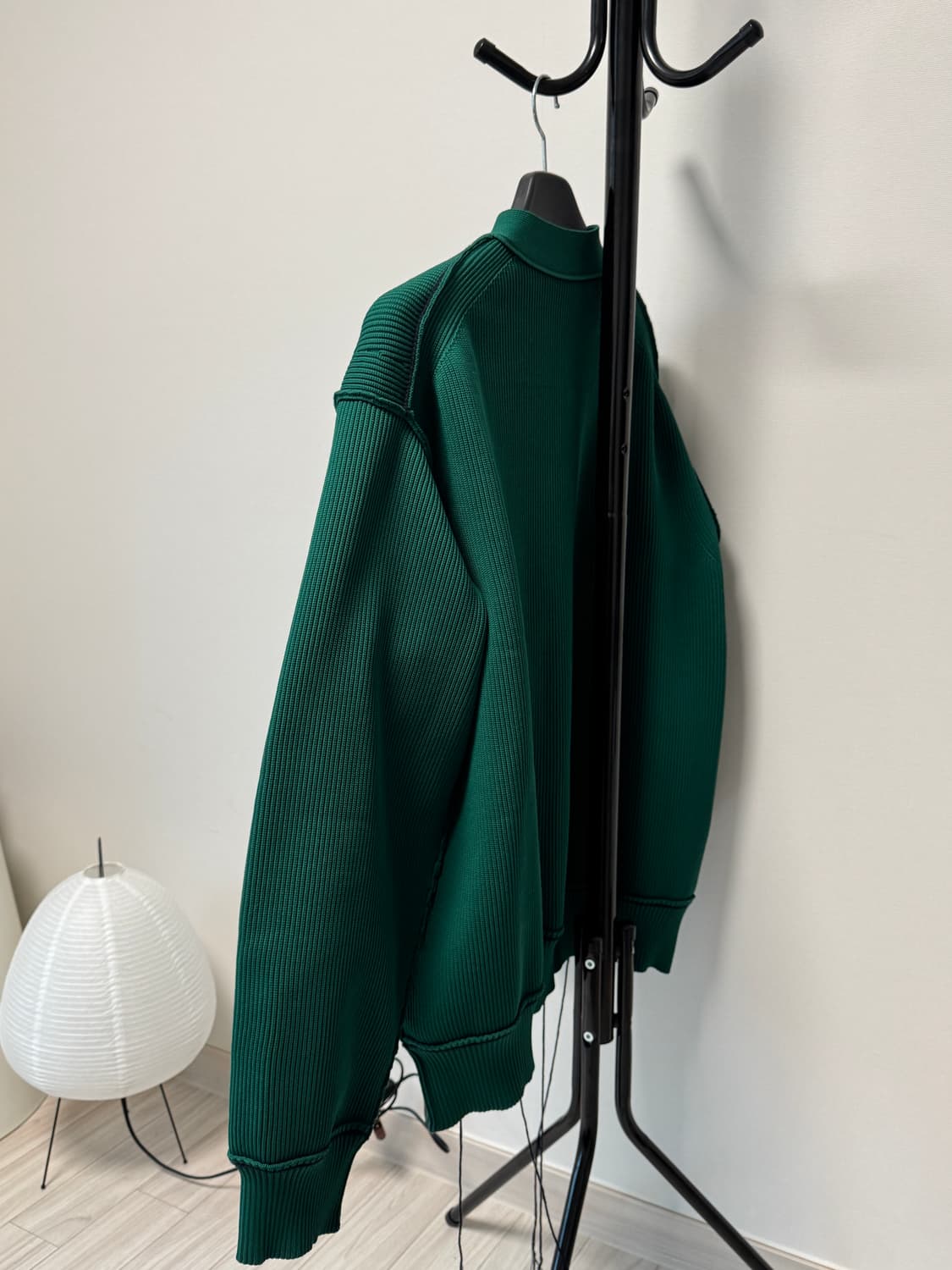 사카이 sacai 니트 가디건 그린 105 상품이미지2