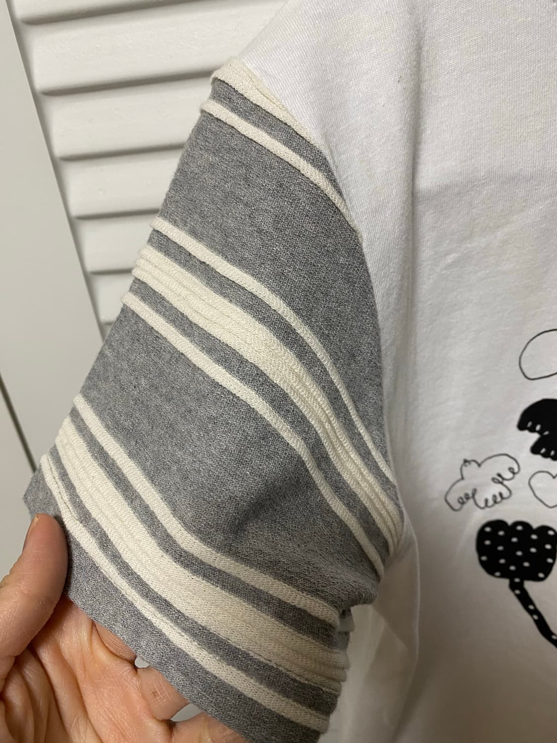 키치 프린트 반팔 티셔츠 상품이미지2