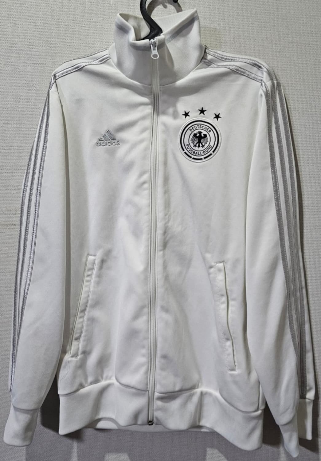 아디다스 대장 독일 화이트 실버 트랙탑 져지집업 95 / M 상품이미지1