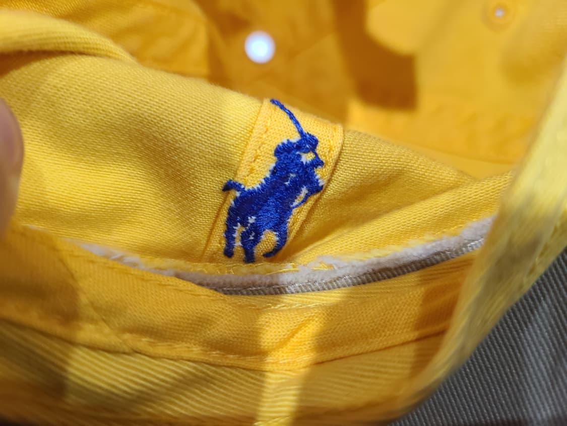 폴로랄프로렌 볼캡 옐로우 상품이미지3