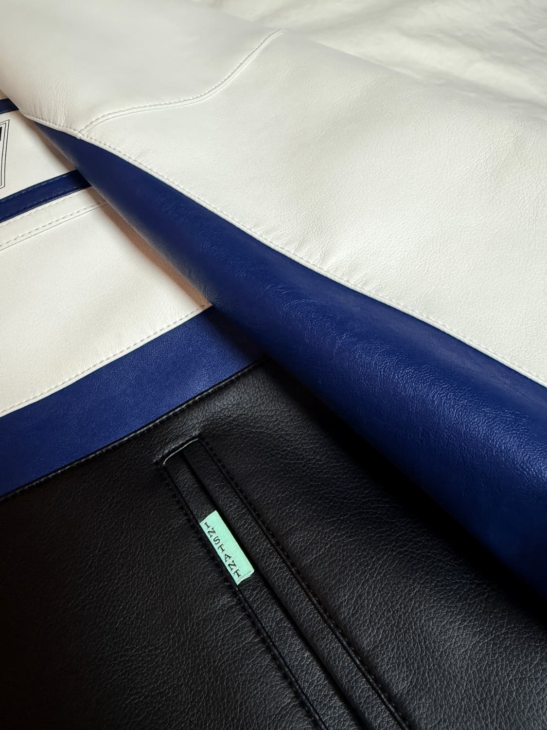 인스턴트펑크 에코 레더 바이커 자켓 상품이미지3