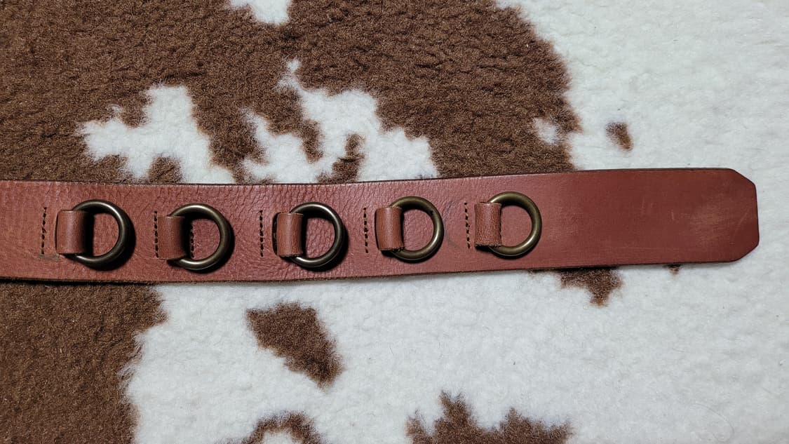 폴로 랄프로렌 통가죽 히피 스타일 벨트 상품이미지6