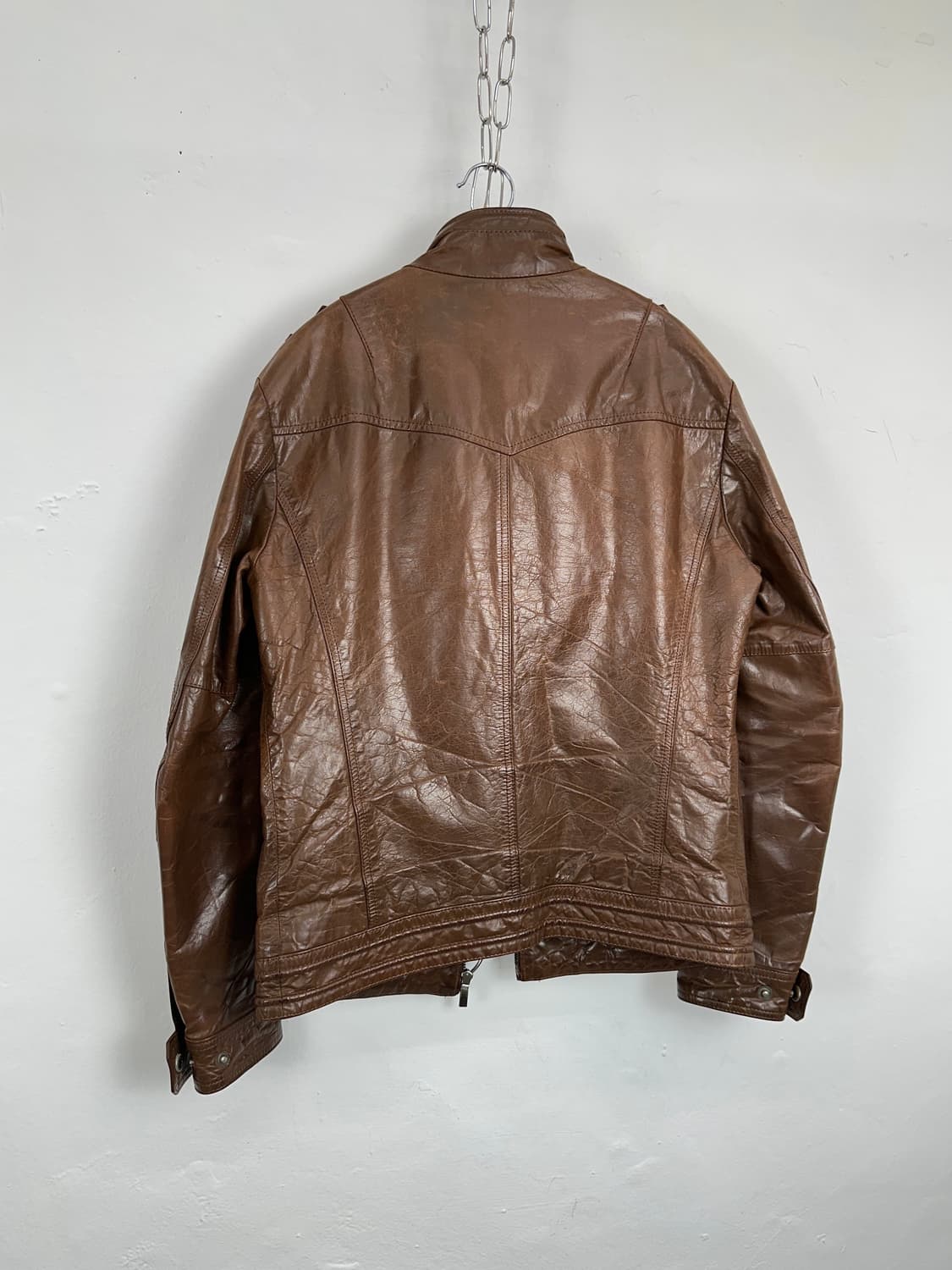 Kinloch Anderson Cowhide Leather Jacket 상품이미지6