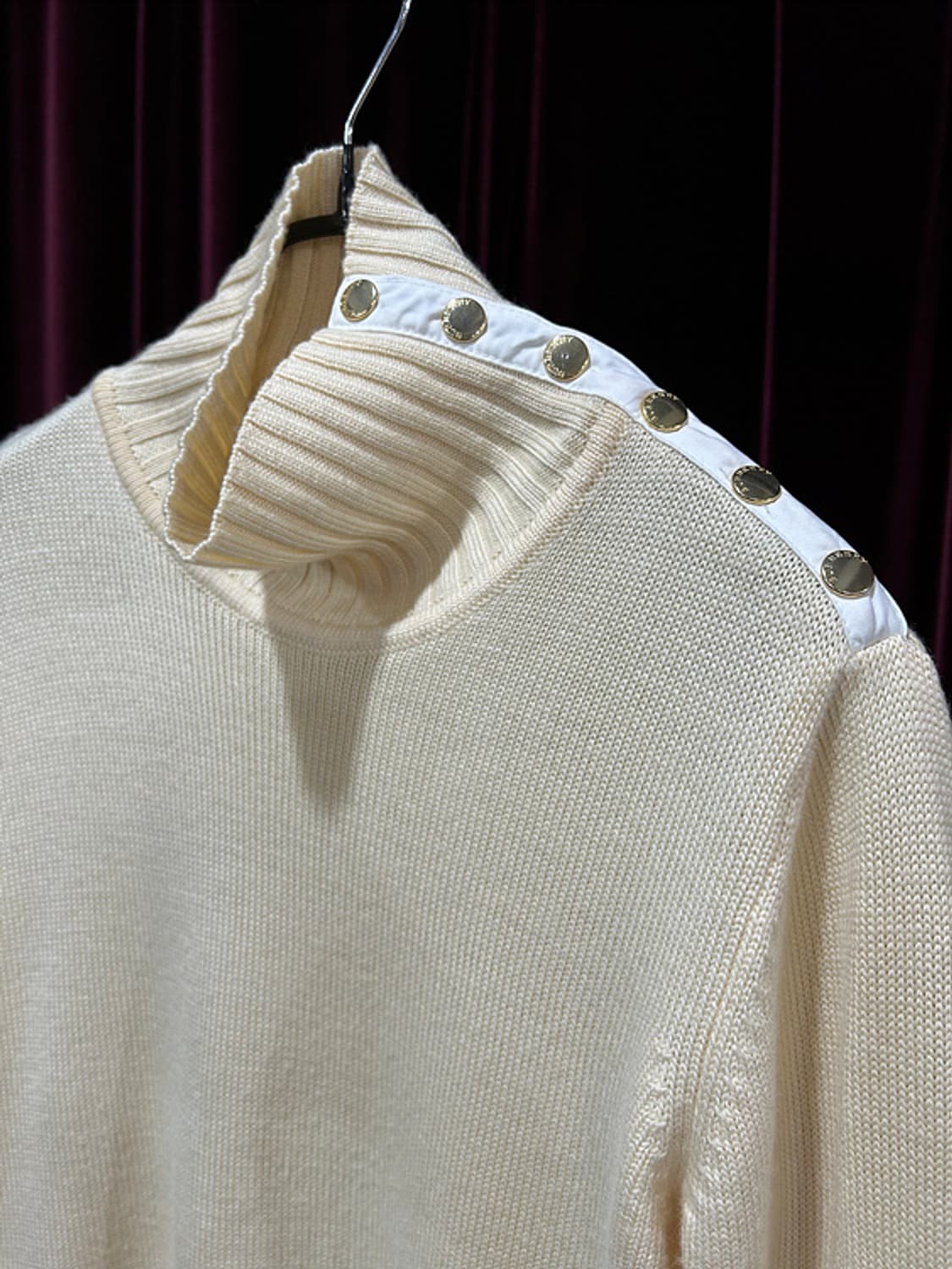 BURBERRY side button knit 상품이미지2