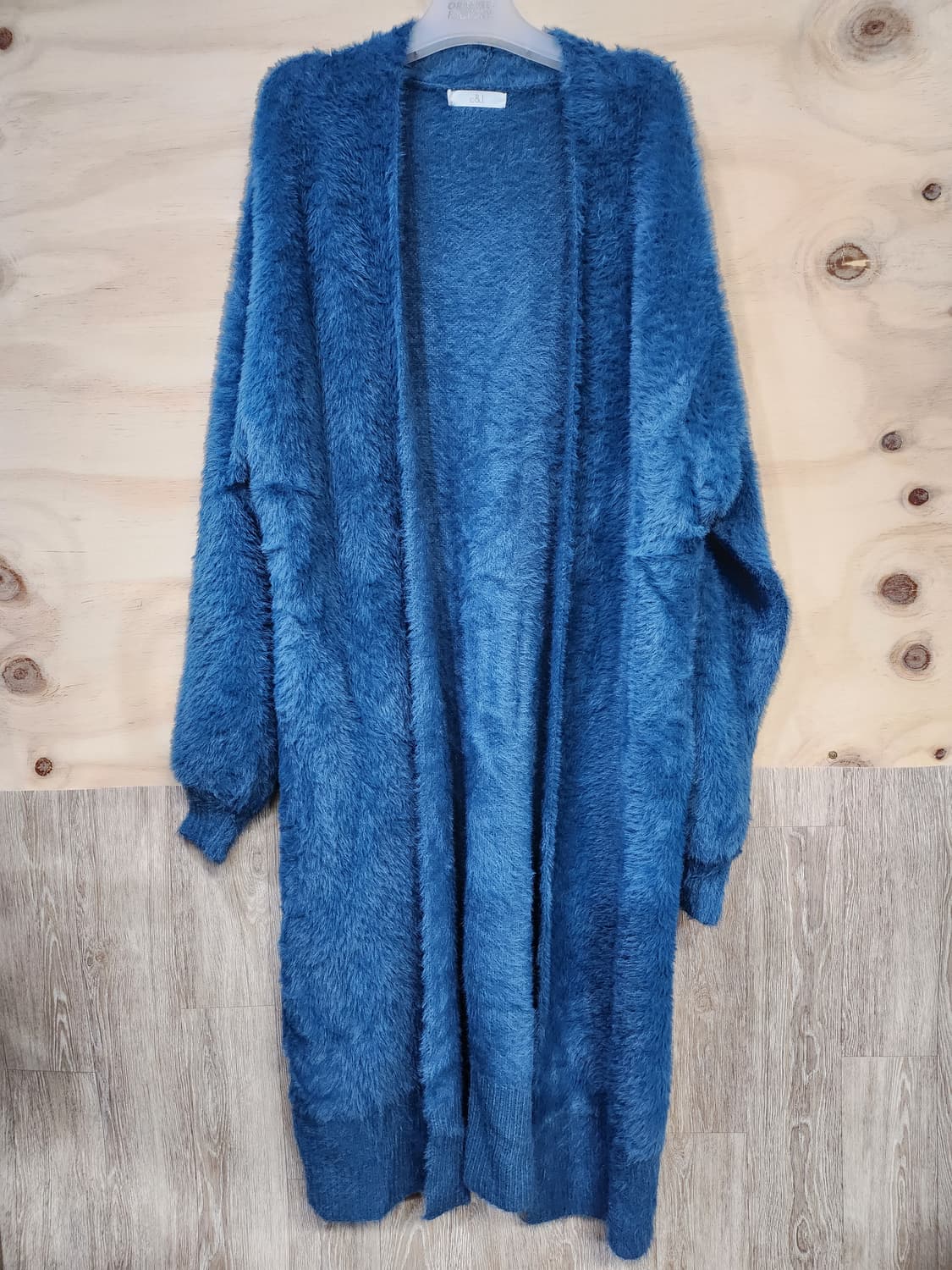 514) 여성 부들 롱 가디건 상품이미지1