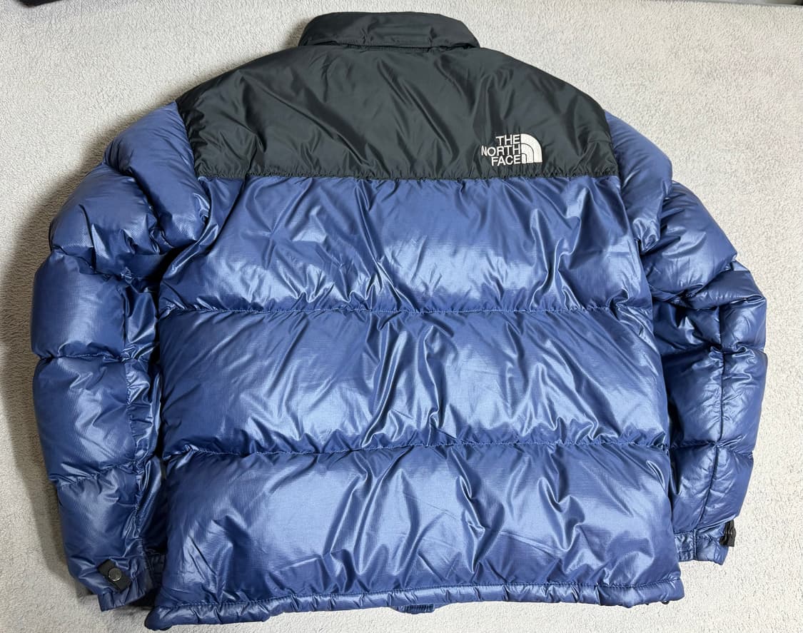 L 105-110 노스페이스 눕시 700 블루 / 퍼플 구스다운 패딩 상품이미지4